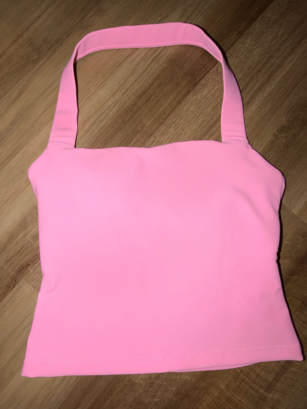 WILO The Label Bubblegum Pink Ribbed Legging & Halter Set π NWT XS - Picture 4 of 9